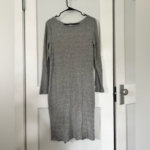 L - A New Day Gray Sweater Dress